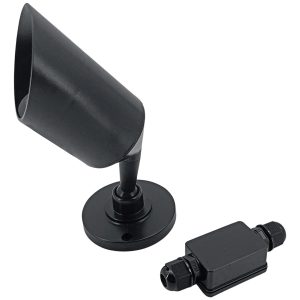 Gartenleuchte Flori mit Schraubsockel. GU10. 230V~ IP65. schwarz