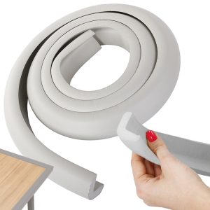 Ecken- Kantenschutz Gummi 200cm grau mit Klebeband