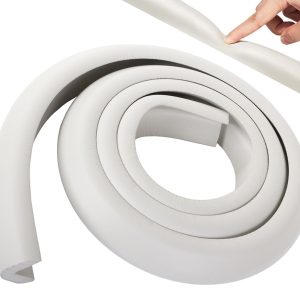 Ecken- Kantenschutz Gummi 200cm weiß mit Klebeband