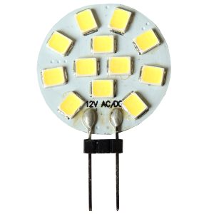 LED-Chip G4. 2W / 140 Lumen. 12 SMD-LED. kaltweiß