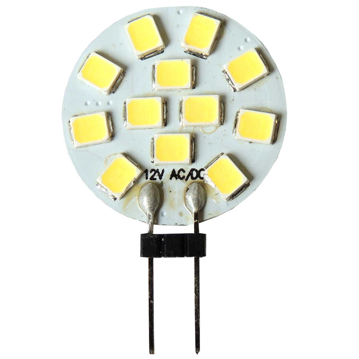 LED-Chip G4. 2W / 140 Lumen. 12 SMD-LED. kaltweiß