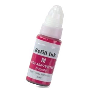 Nachfüll-Tinte Magenta 70 ml alternativ zu Canon GI-490 / 0665C001