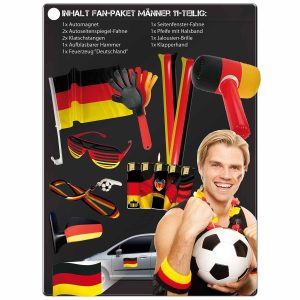 Fan-Paket für Männer. 11-tlg. Fan-Paket für Männer. 11-tlg.