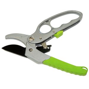 Gartenschere mit Fingerschutz. 20cm