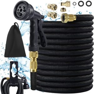 Ausziehbarer Gartenschlauch 5-15m + XL Zubehör-Set