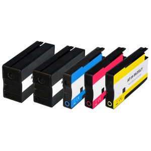 5 Patronen. ersetzen HP Nr. 963XL. H963XLrw-5