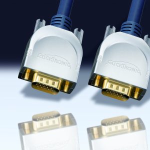 VGA-Kabel. 15m. Stecker – Stecker. Clicktronic