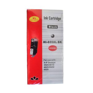 Druckerpatrone XL. kompatibel zu HP 655. black/schwarz