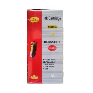 Druckerpatrone XL. kompatibel zu HP 655. yellow