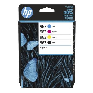 Original HP 4-Pack 963 C/M/Y/B. 6ZC70AE