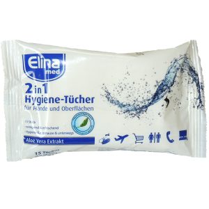 Hygiene Reinigungstücher. im 15er Pack