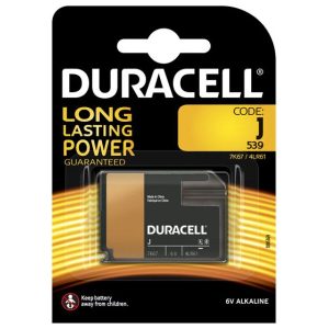 Duracell 6V Batterie – J