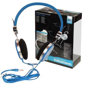 Grundig Stereo-Kopfhörer. Basic Edition. blue