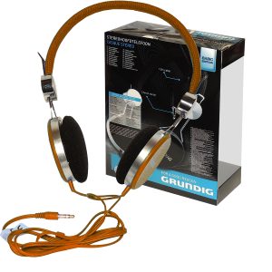 Grundig Stereo-Kopfhörer. Basic Edition. brown