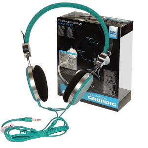 Grundig Stereo-Kopfhörer. Basic Edition. green