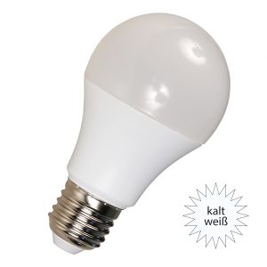 LED Birne E27. 5W. 450lm kaltweiß