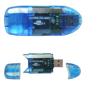 Externes Mini-Kartenlesegerät/Cardreader für SD/SDHC/MMC