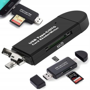 SD MicroSD TF Kartenleser USB/USB-C/Micro USB
