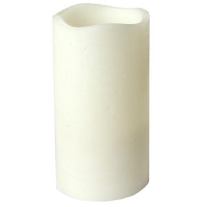 XL Wachs-Kerze mit LED-Licht Ø10cm Höhe 20cm XL Wachs-Kerze mit LED-Licht Ø10cm Höhe 20cm
