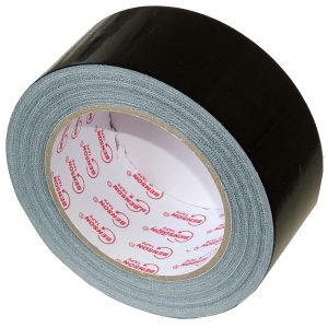 Reperaturklebeband Gewebe-Klebeband. 25 Meter schwarz