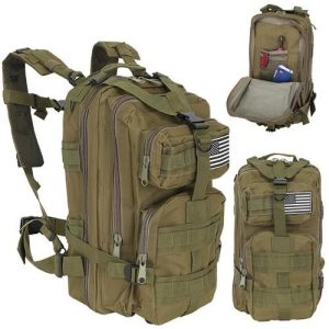 Rucksack Tactical Outdoor 30l Volumen grün