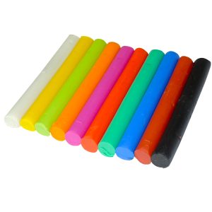 Modelliermasse. Knete. 10 Farben