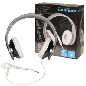 Stereo-Kopfhörer Headset Grundig. weiß