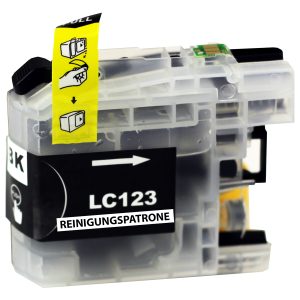 Reinigungspatrone black. für Brother LC123