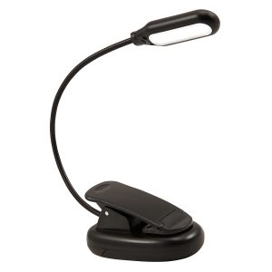 Leselampe-/ und PC-Lampe 5 LED – 3 Lichtfarben Akkubetrieb