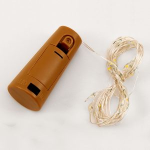 Lichterkette 20 LED Flaschenkorken 2m warmweiß