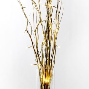 Lichterzweige. natur. 30 LED. 70cm warmweiß