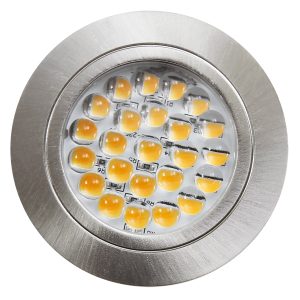 LED-Möbelleuchte 12V 2.4W 190lm Ø65.5×10.7mm. warmweiß