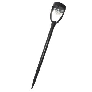 Solar-Wegeleuchte. schwarz