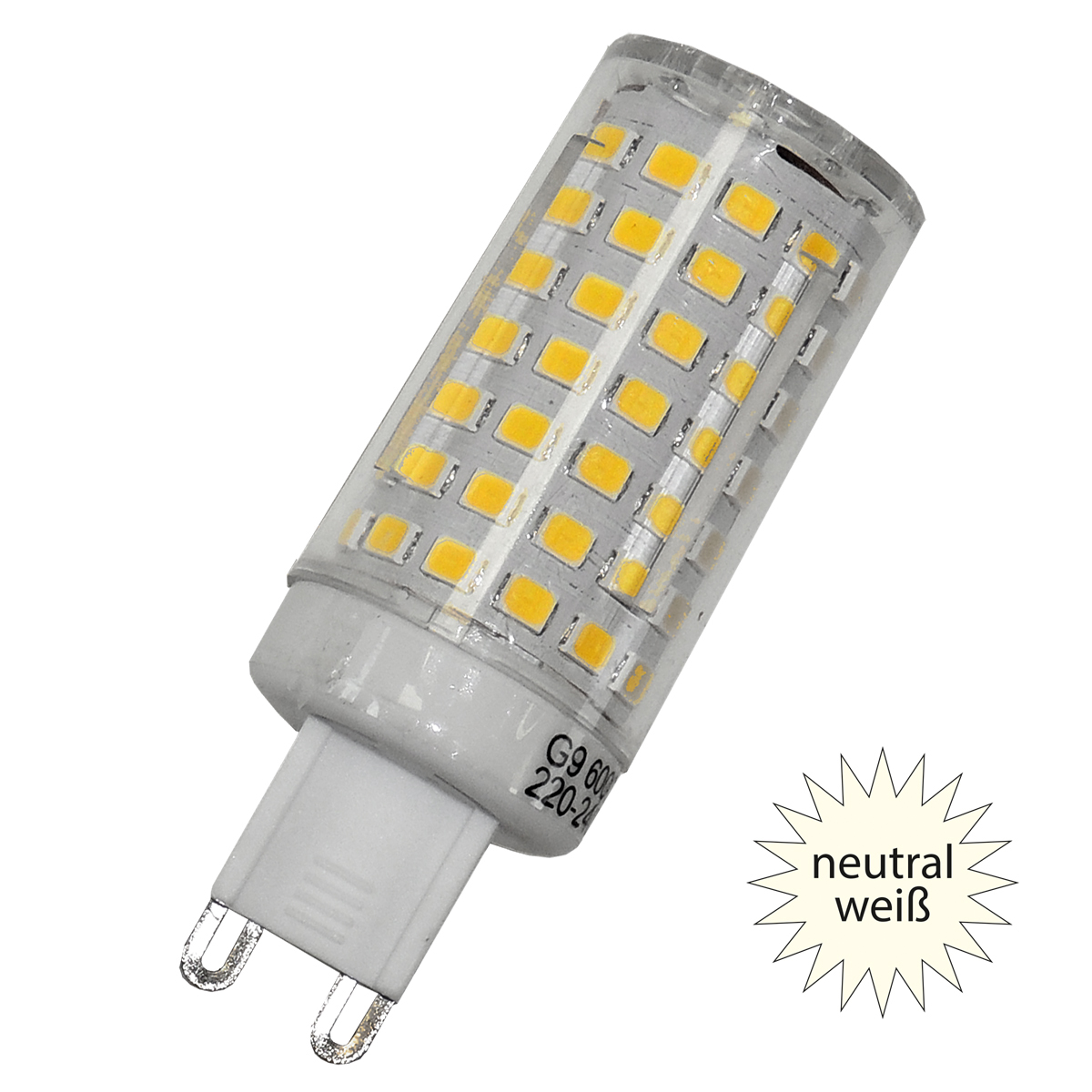 LED Lampe G9. 12W. 1080lm neutralweiß