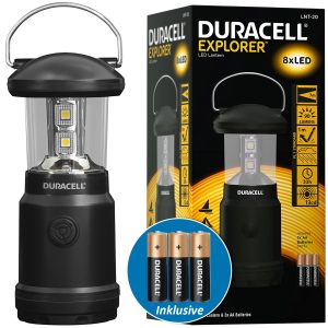 LED Camping / Hängelampe Duracell LNT-20 mit Batterien