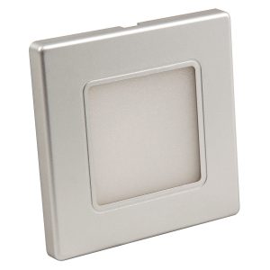 LED Wandeinbauleuchte „LWE-86S“ 2W. Silber
