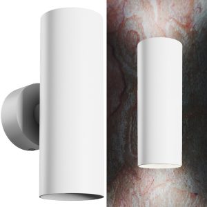 Wandleuchte SQUALLA VARIOSA 2x GU10 Sockel. rund weiß