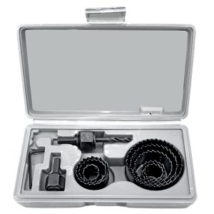 Lochsägen-Set 19-64mm. 25mm Schnitttiefe. 8-teilig