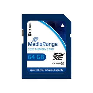 64 GB SDXC Speicherkarte. Class 10 memory card