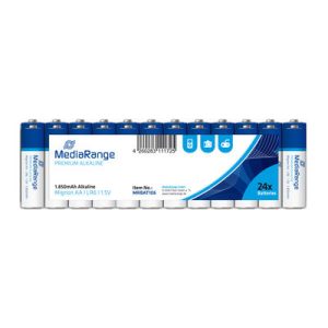 24 Mignon-Batterien (AA) Alkaline. MediaRange
