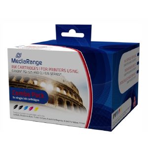 MediaRange Druckerpatronen Combo-Pack Typ 525/526
