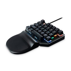 MediaRange Gaming Serie GS100 Keypad mit 27 Tasten und 8 Farbmodi. USB