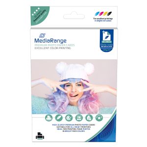 220g Foto-Karten 1318cm. Glossy. 50 Bl.. MediaRange
