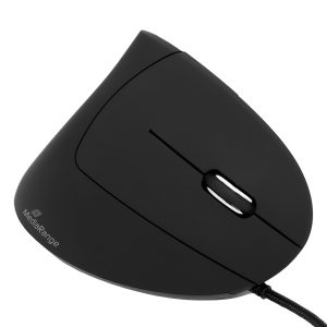USB-Maus. 6 Button. 2400dpi optisch. Ergo für Rechtshänder