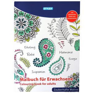Malbuch für Erwachsene „Zauberhafte Motive“ 64 Motive