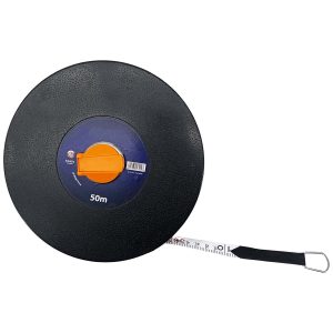 Bandmaß 50m Rollmaßband aus Glasfaser