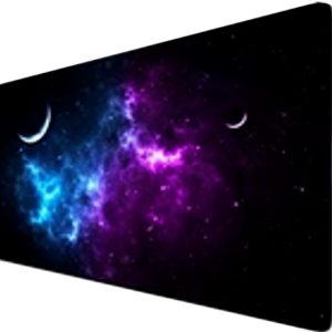 Gaming Mauspad 900x400x2mm Galaxy Motiv