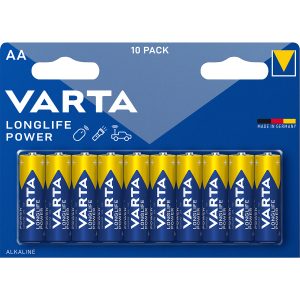 Mignon-Batterien. 10 Stück. Varta LongLife Power