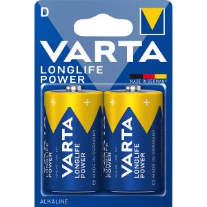 2 Stück Mono (D)-Batterien. Varta Longlife Power. 1.5V