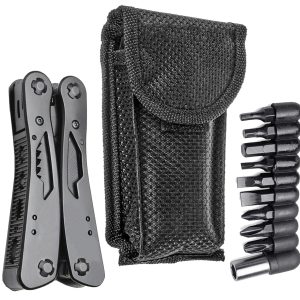 Multifunktionswerkzeug. Multi-Tool. schwarz inkl. Gürteltasche
